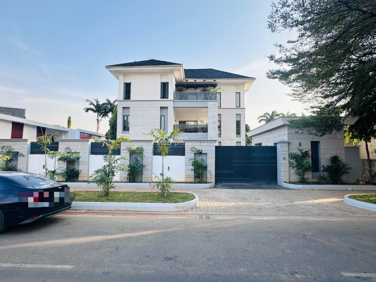 Smart Home  7 Bedroom Duplex with Guest Chalet, Pool, Cctv, Elevator Etc, Maitama District, Abuja, Detached Duplex for Sale
