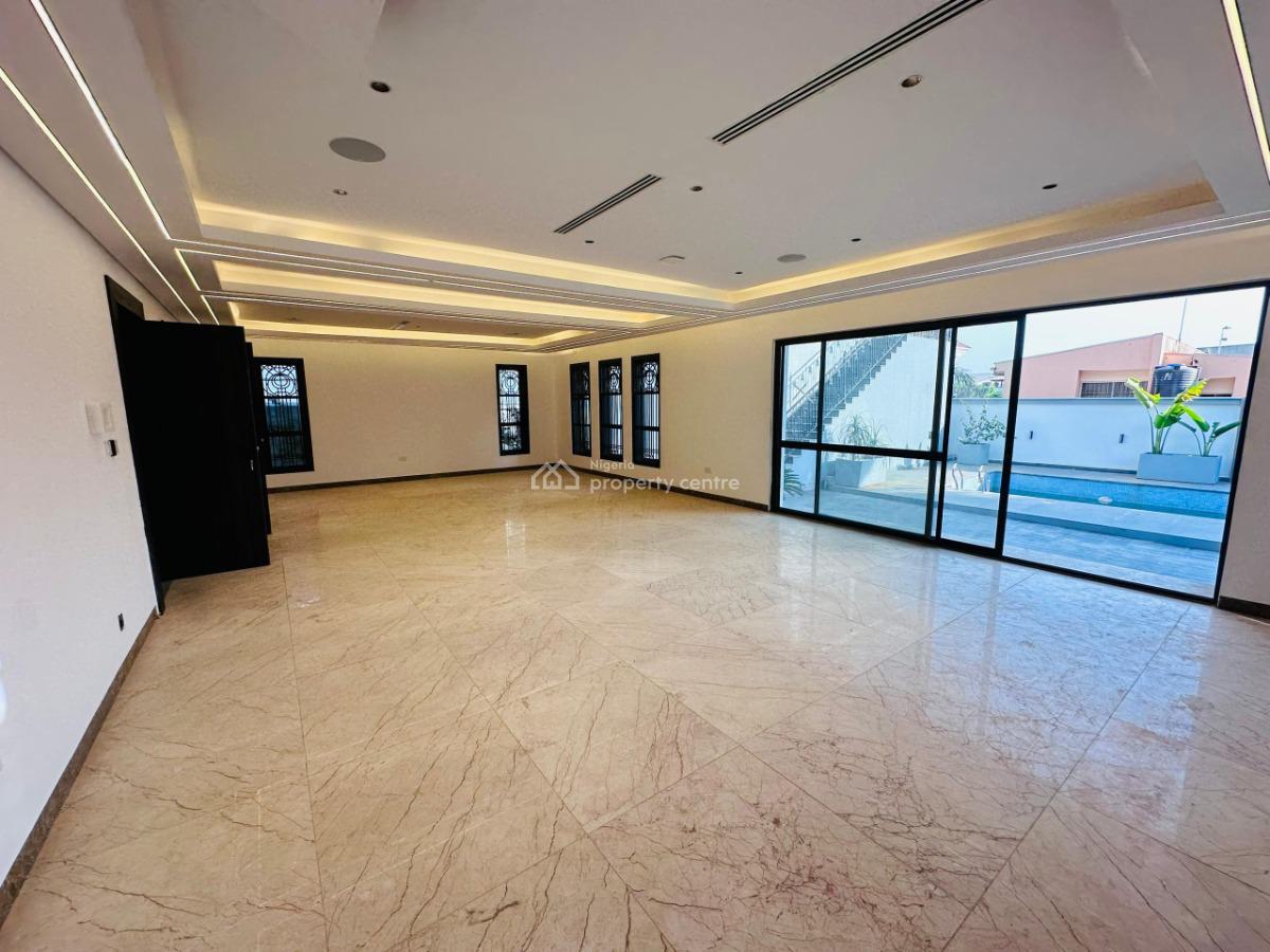 Smart Home  7 Bedroom Duplex with Guest Chalet, Pool, Cctv, Elevator Etc, Maitama District, Abuja, Detached Duplex for Sale