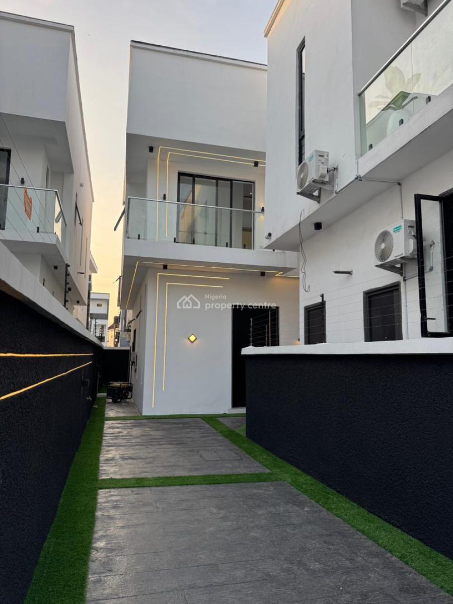Classy 4 Bedroom Semi- Detached Duplex with Bq, Chevron, Lekki, Lagos, Semi-detached Duplex for Sale