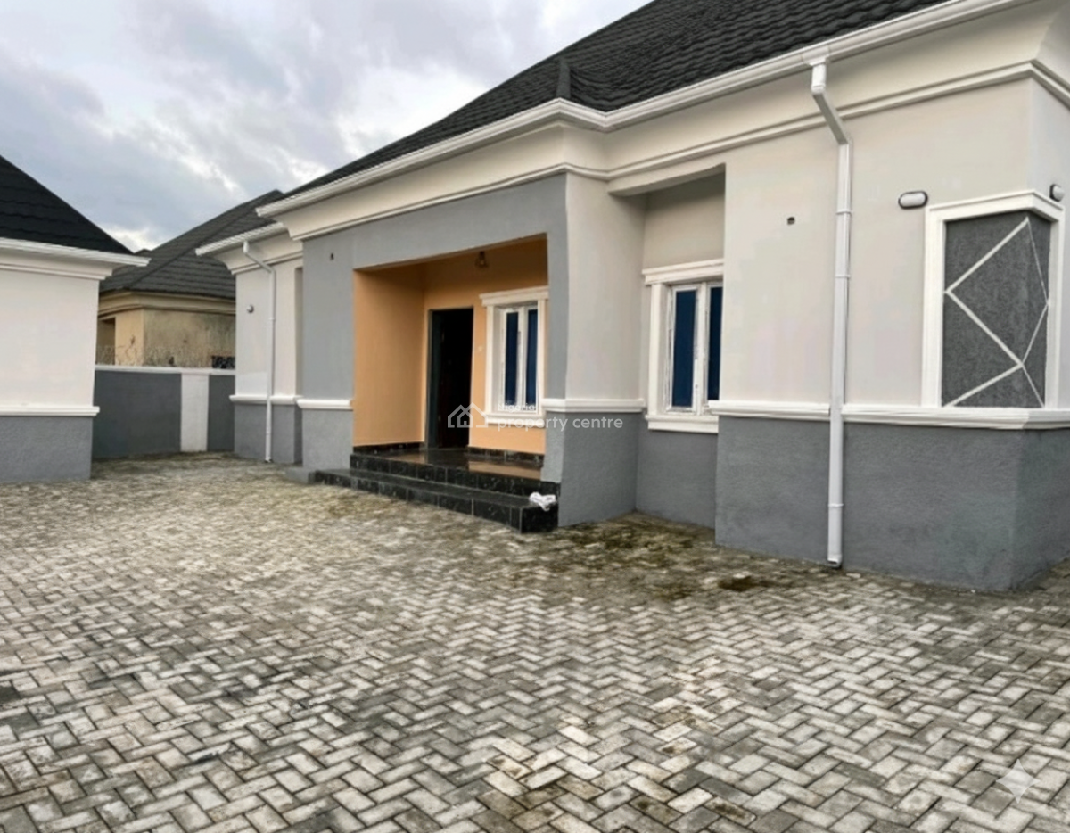 Modern 3-bedroom Bungalow with 2-room Bq, Efab Queens Estate, Gwarinpa, Abuja, Detached Bungalow for Sale