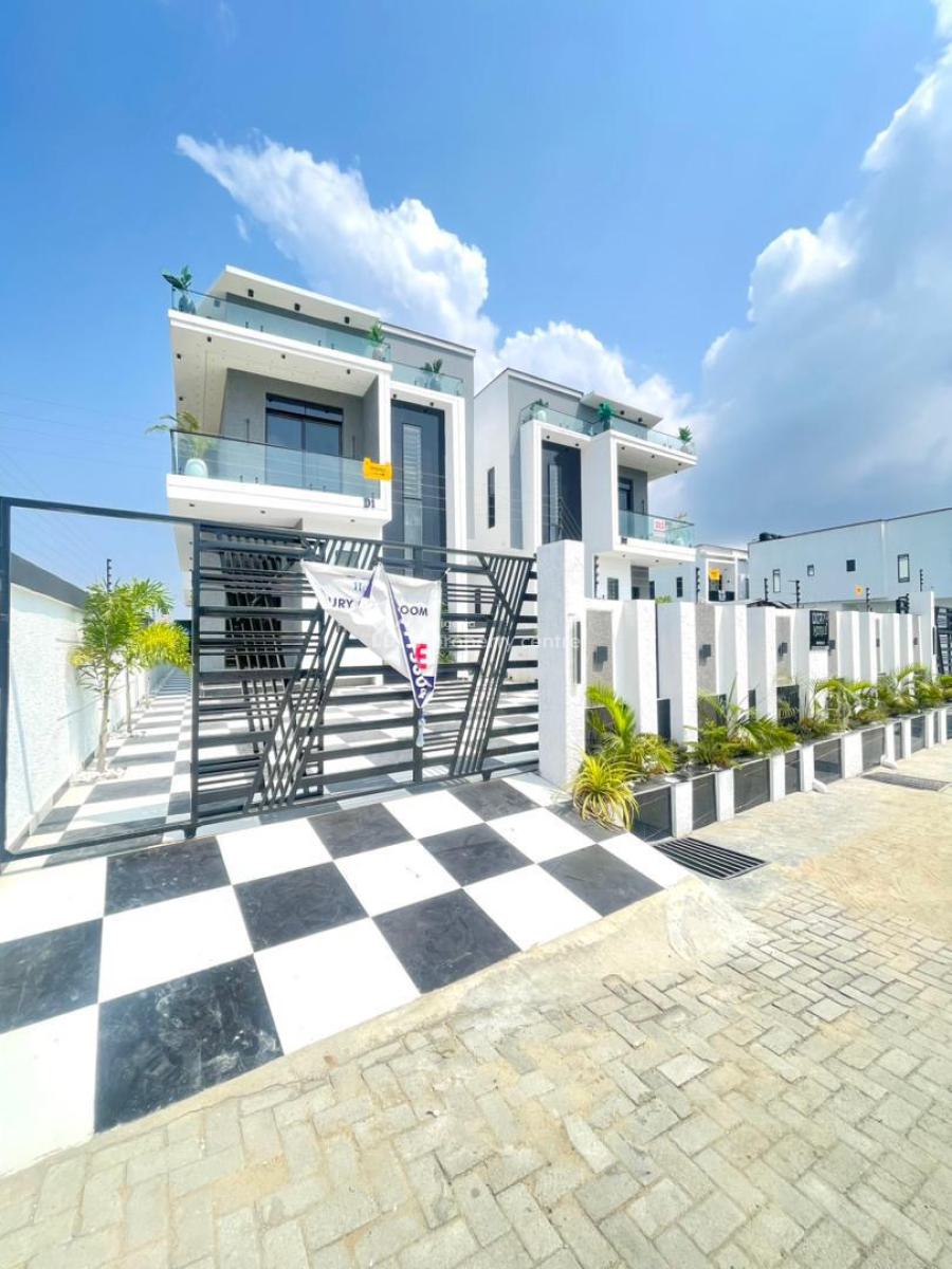 Luxury 5 Bedroom Fully Detached Duplex with Bq and Swimming Pool, Ajah, Lagos, Detached Duplex for Sale