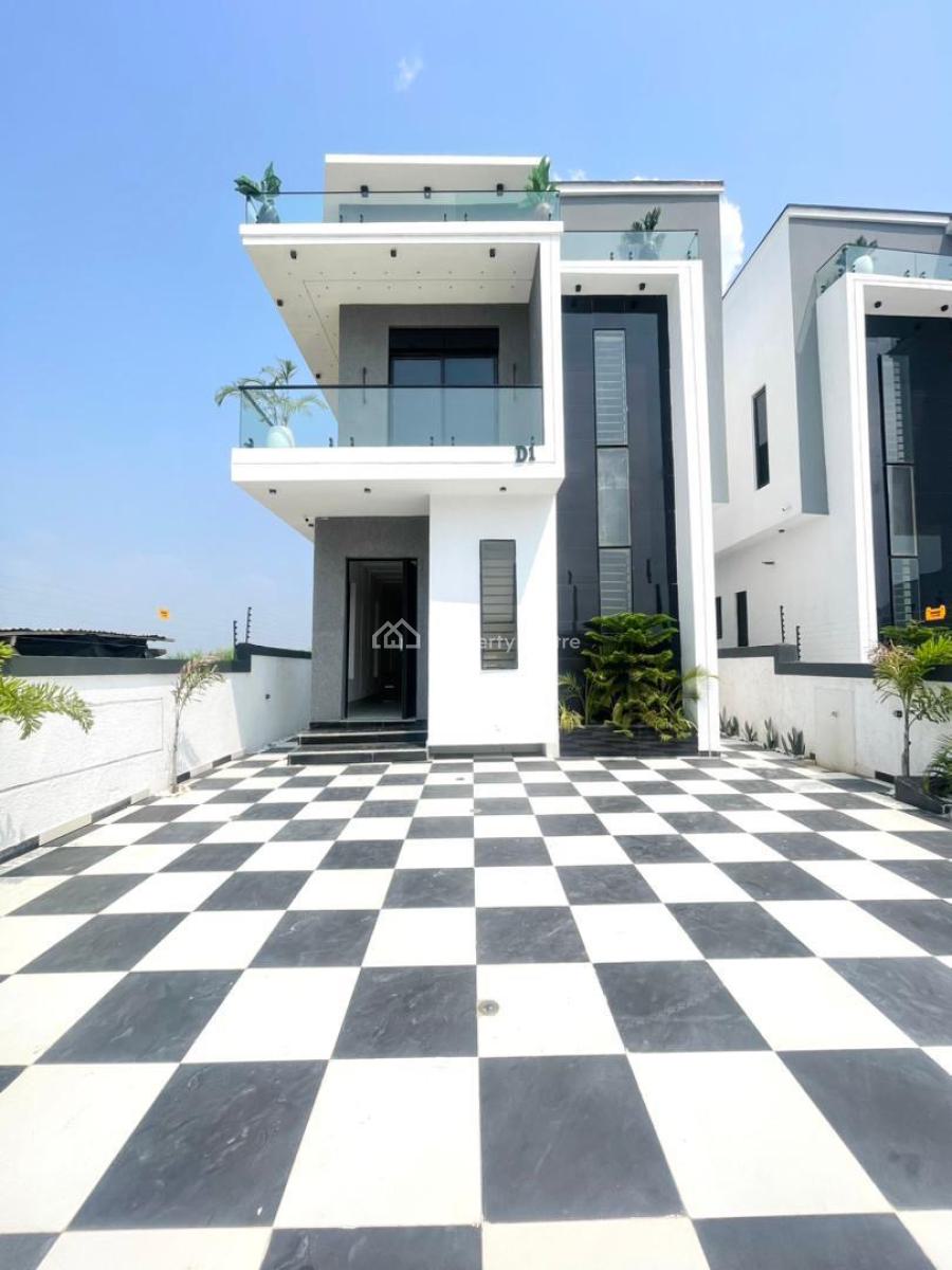 Luxury 5 Bedroom Fully Detached Duplex with Bq and Swimming Pool, Ajah, Lagos, Detached Duplex for Sale