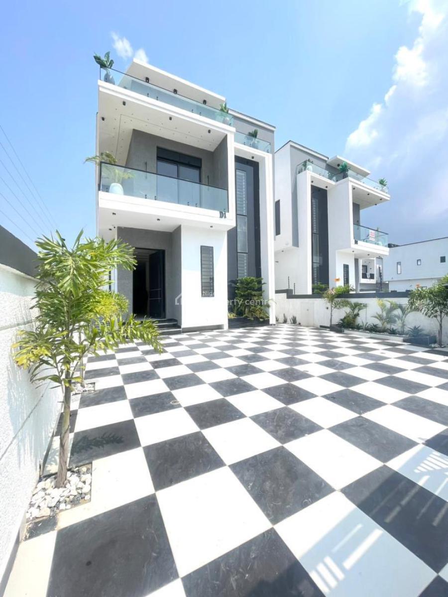 Luxury 5 Bedroom Fully Detached Duplex with Bq and Swimming Pool, Ajah, Lagos, Detached Duplex for Sale