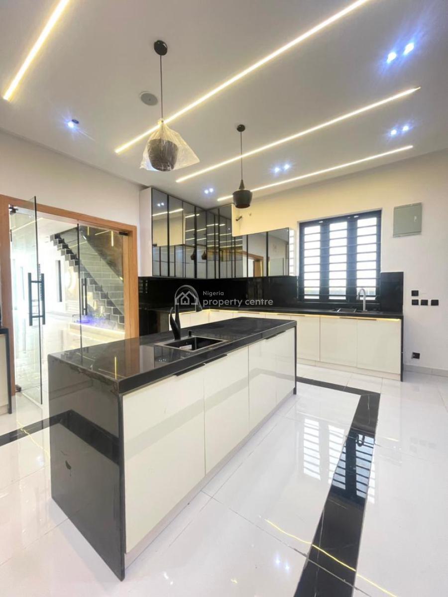 Luxury 5 Bedroom Fully Detached Duplex with Bq and Swimming Pool, Ajah, Lagos, Detached Duplex for Sale