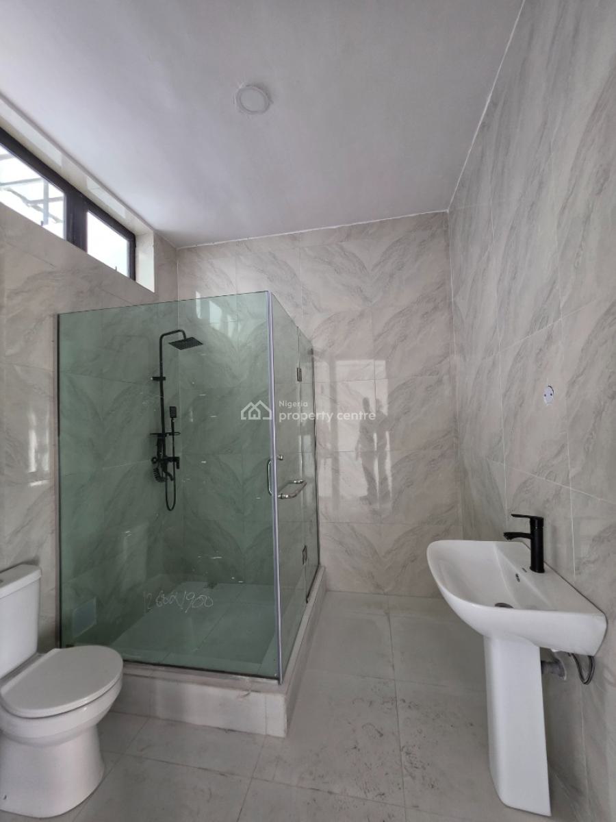 Waterfront Brand-new 4 Bedrooms Terrace Duplex with Bq, Off Admiralty Road, Lekki Phase 1, Lekki, Lagos, Terraced Duplex for Rent