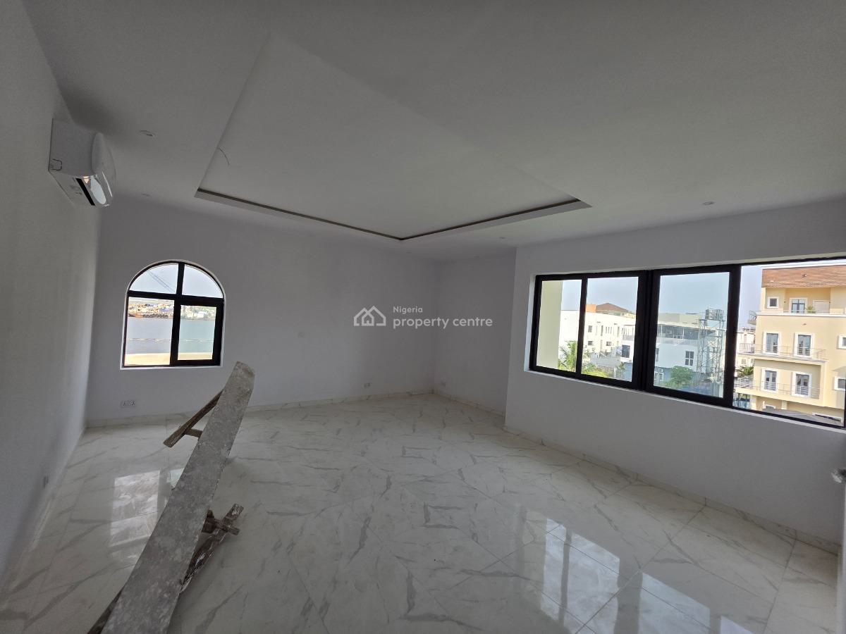 Waterfront Brand-new 4 Bedrooms Terrace Duplex with Bq, Off Admiralty Road, Lekki Phase 1, Lekki, Lagos, Terraced Duplex for Rent