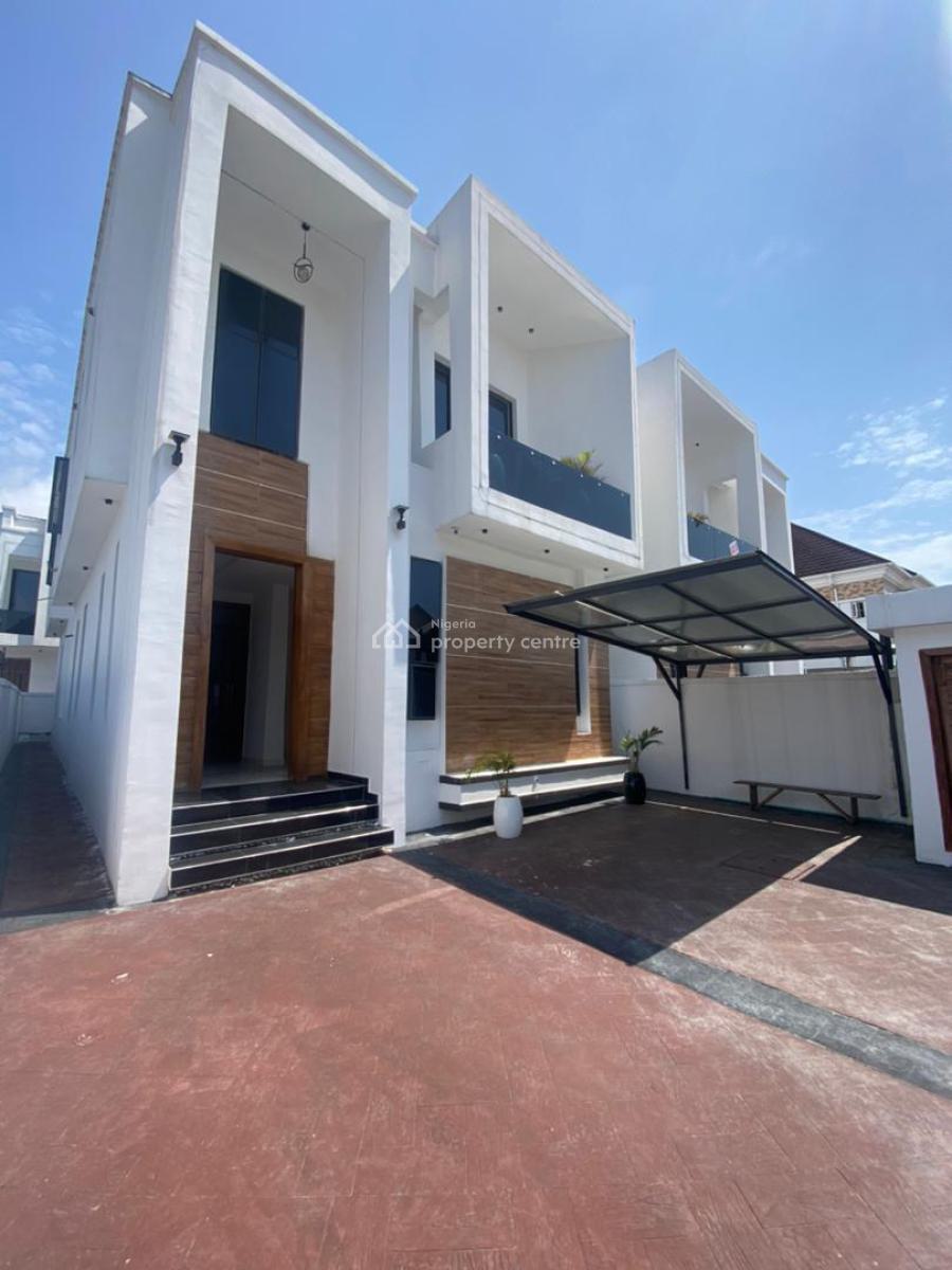 Most Affordable Luxury 5 Bedroom Fully Detached Duplex, Chevron, Lekki, Lagos, Detached Duplex for Sale