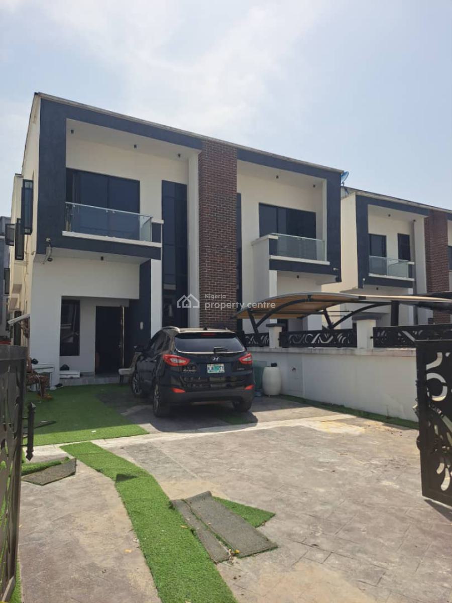 Luxury Semi-detached Duplex with a Bq, Ologolo, Lekki, Lagos, Semi-detached Duplex for Rent