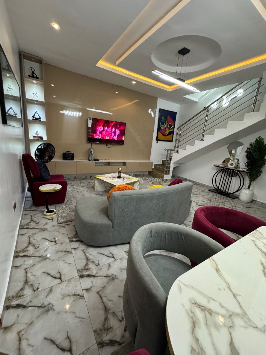 Luxury Furnished 2 Bedroom Terrace Duplex, Extension, Omole Phase 2, Ikeja, Lagos, Terraced Duplex for Sale