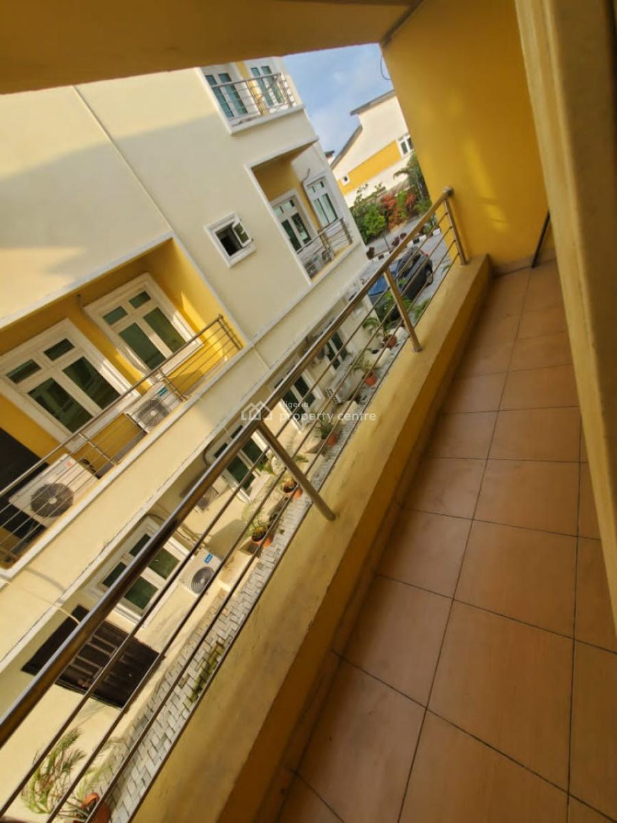 Fully Service 3 Bedroom Flat with Bq, Chevron Drive, Lekki, Lagos, House for Rent