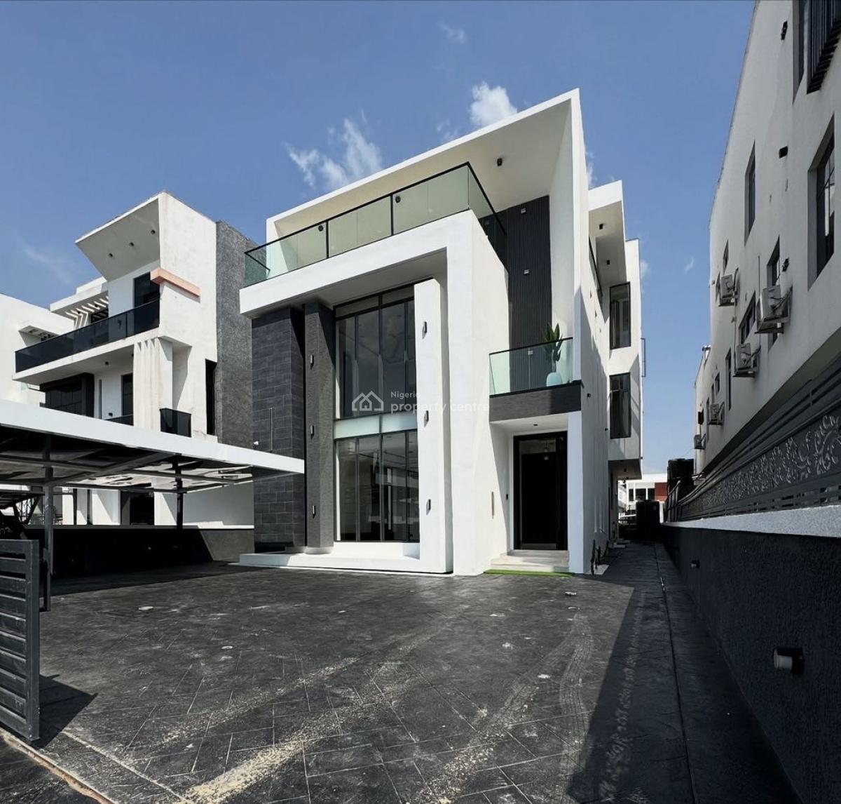 Magnificent 5 Bedroom with a Private Cinema & Pool & Gym, Ikota, Lekki, Lagos, Detached Duplex for Sale