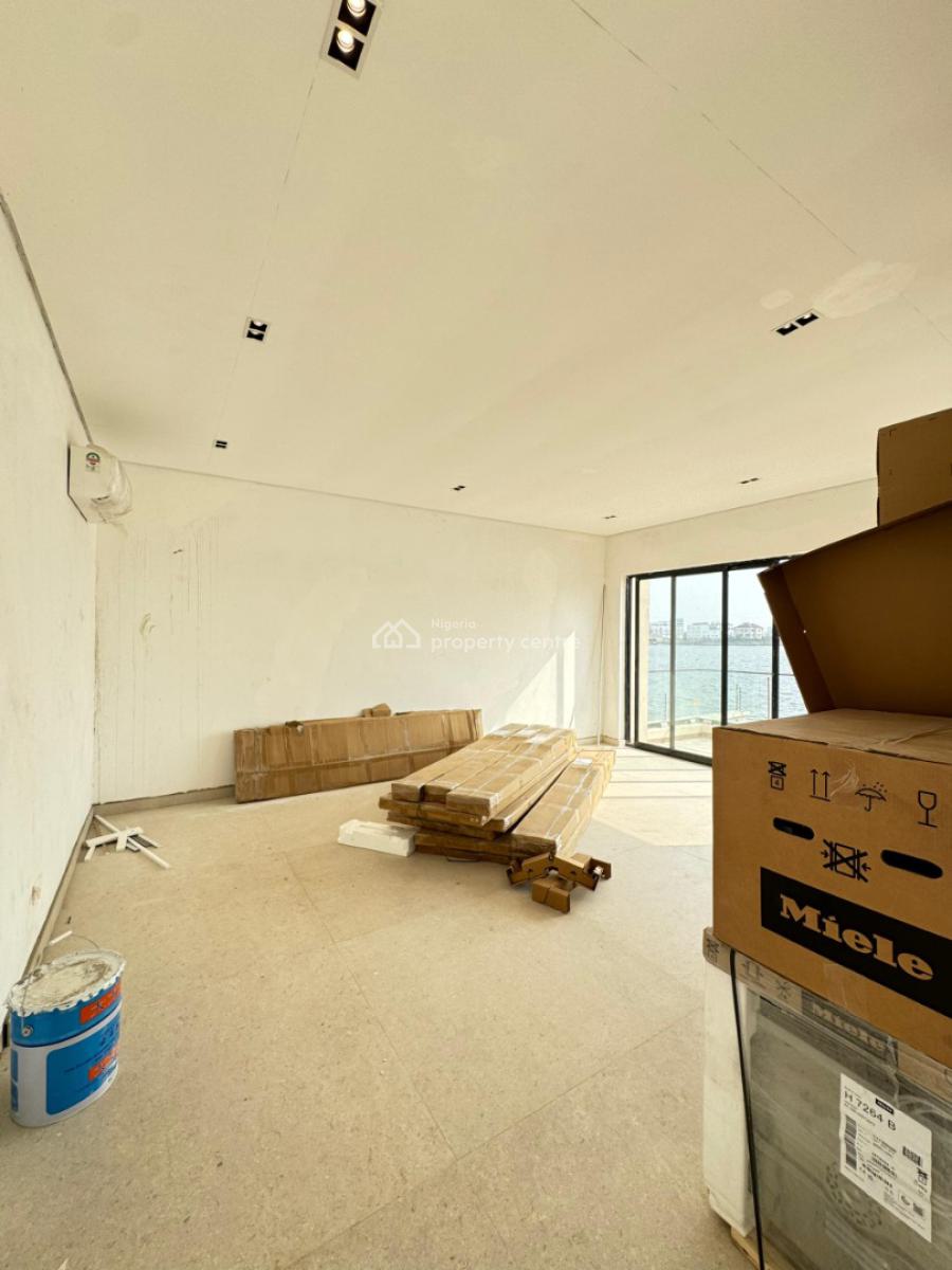 Newly Built 5 Bedroom Waterfront How with Bq,cinema,gym,pool, Jetty, Direct Waterfront Family Home with Private Boat Jetty, Banana Island, Ikoyi, Lagos, Detached Duplex for Sale