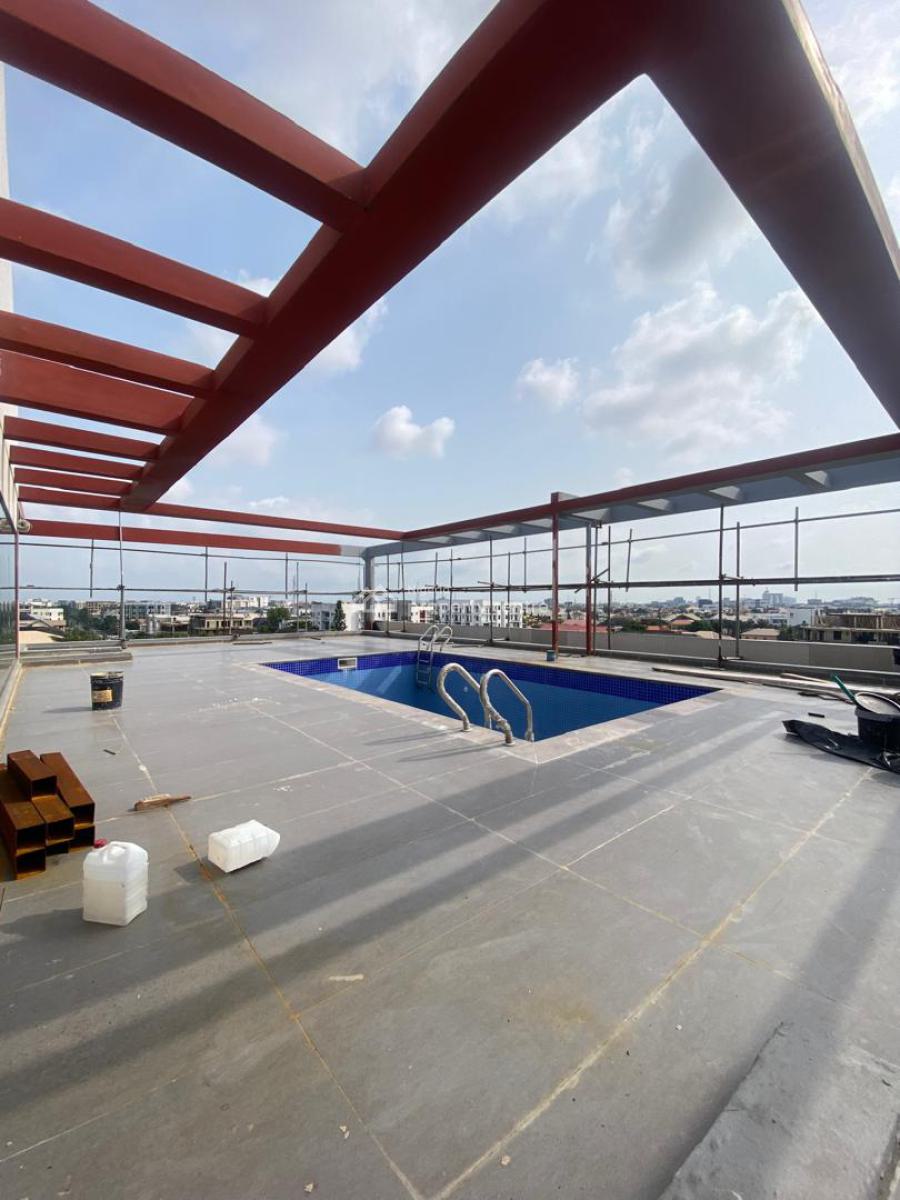 Water-view 2 Bedrooms Apartment, with Rooftop Swimming Pool and Gym, Lekki Phase 1, Lekki, Lagos, Flat / Apartment for Sale