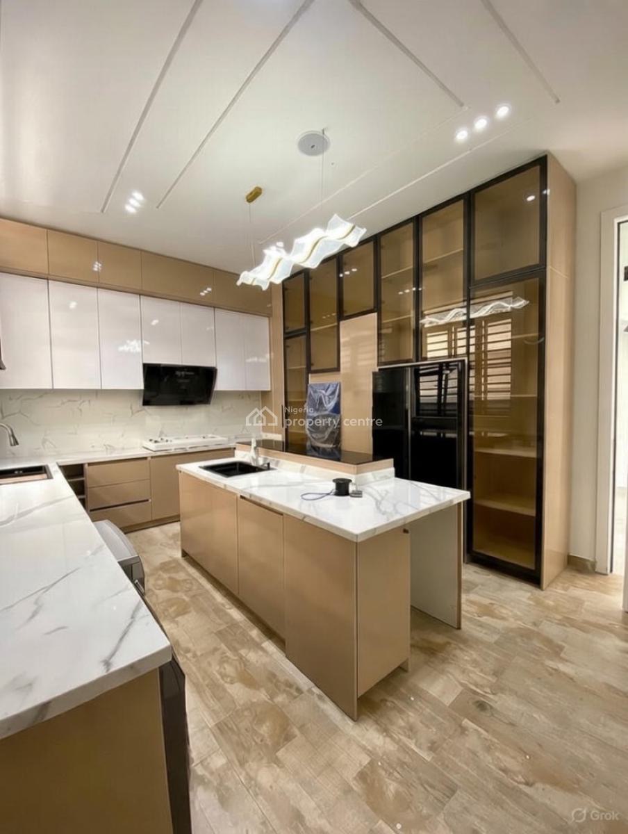 Contemporary 5 Bedrooms Detached Duplex with Pool, Cinema, Gym and Bq, Ikota, Lekki, Lagos, Detached Duplex for Sale