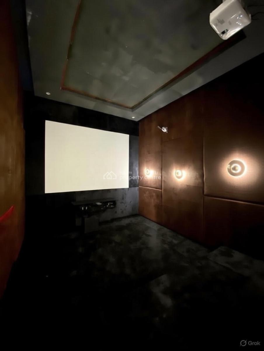 Contemporary 5 Bedrooms Detached Duplex with Pool, Cinema, Gym and Bq, Ikota, Lekki, Lagos, Detached Duplex for Sale