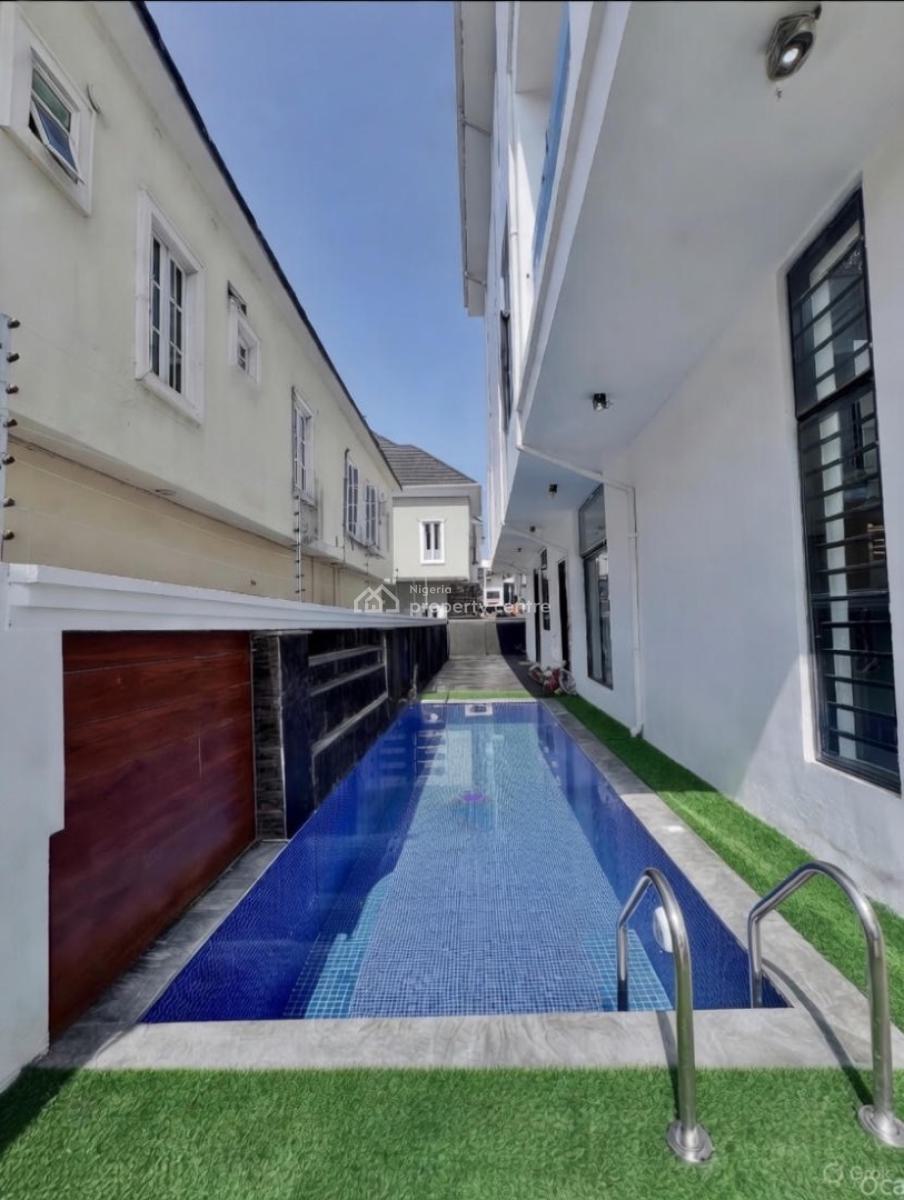Contemporary 5 Bedrooms Detached Duplex with Pool, Cinema, Gym and Bq, Ikota, Lekki, Lagos, Detached Duplex for Sale