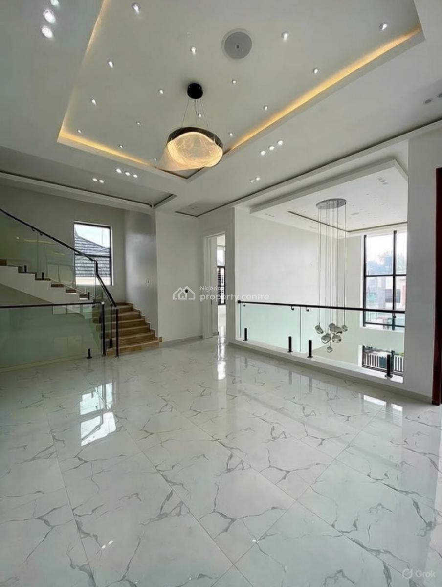 Contemporary 5 Bedrooms Detached Duplex with Pool, Cinema, Gym and Bq, Ikota, Lekki, Lagos, Detached Duplex for Sale