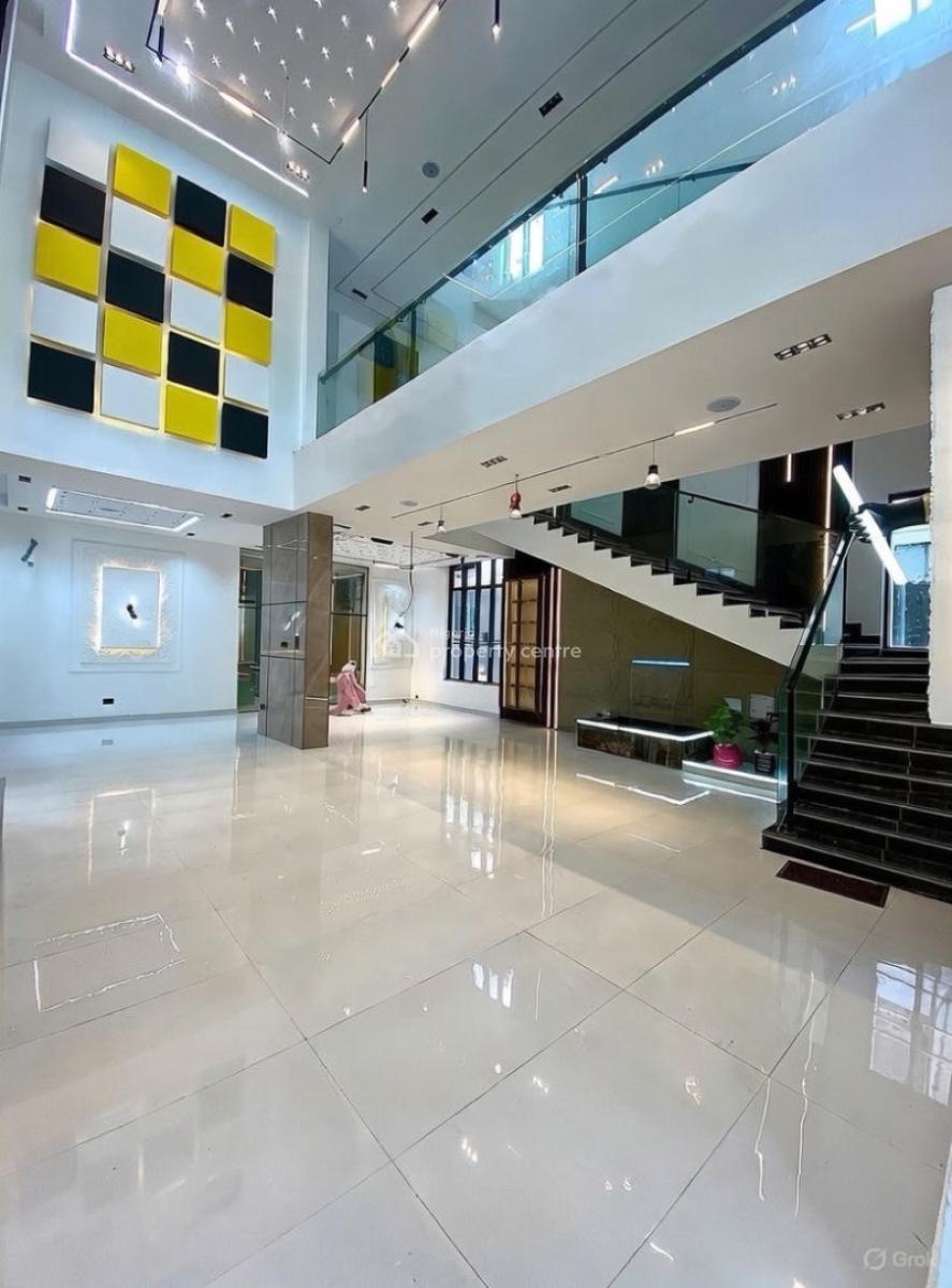 Contemporary 5 Bedroom Detached Duplex with Pool,gym,cinema and Bq, Chevron, Lekki, Lagos, Detached Duplex for Sale