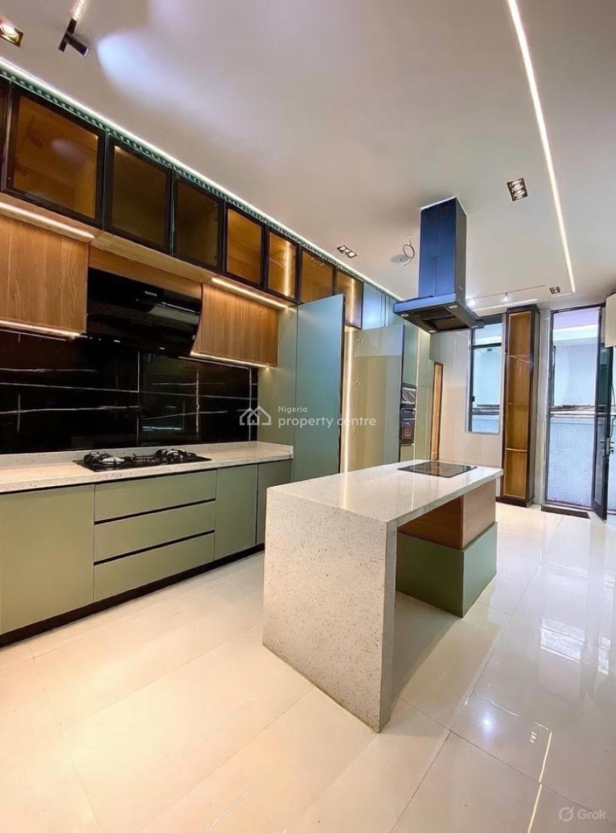 Contemporary 5 Bedroom Detached Duplex with Pool,gym,cinema and Bq, Chevron, Lekki, Lagos, Detached Duplex for Sale