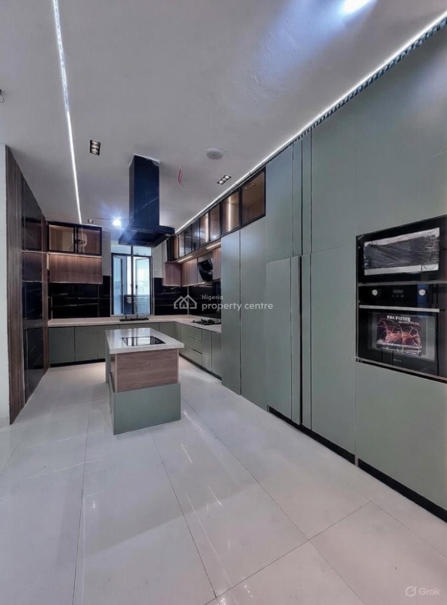 Contemporary 5 Bedroom Detached Duplex with Pool,gym,cinema and Bq, Chevron, Lekki, Lagos, Detached Duplex for Sale