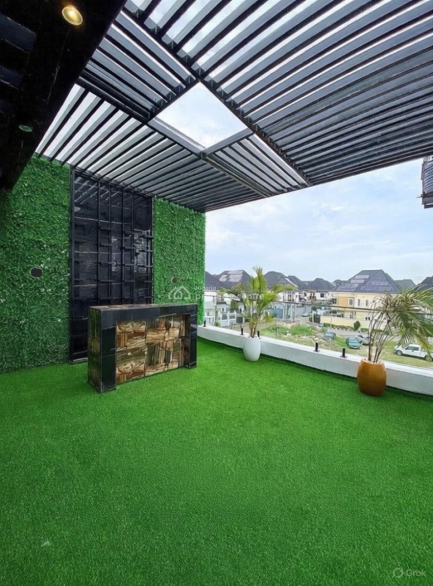 Contemporary 5 Bedroom Detached Duplex with Pool,gym,cinema and Bq, Chevron, Lekki, Lagos, Detached Duplex for Sale