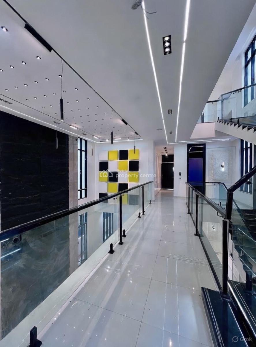 Contemporary 5 Bedroom Detached Duplex with Pool,gym,cinema and Bq, Chevron, Lekki, Lagos, Detached Duplex for Sale