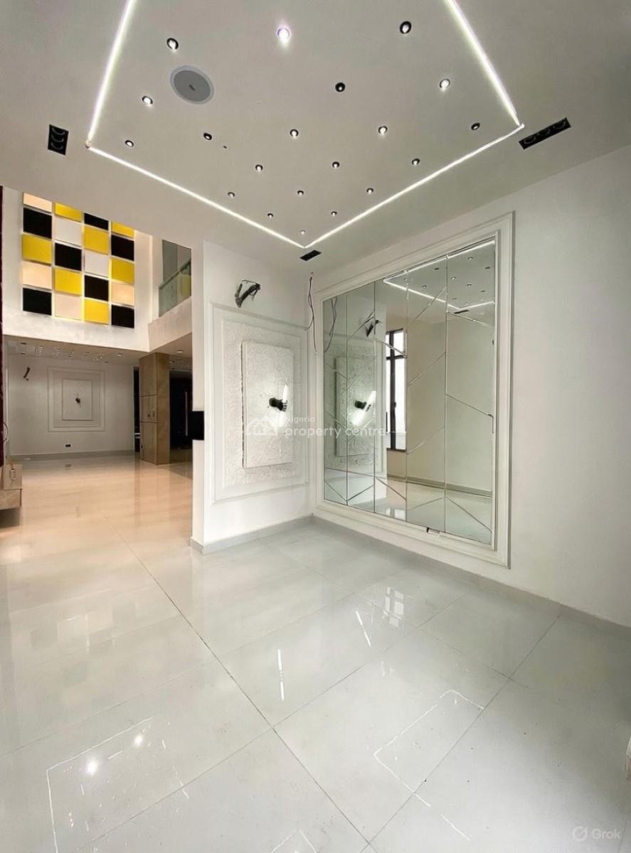 Contemporary 5 Bedroom Detached Duplex with Pool,gym,cinema and Bq, Chevron, Lekki, Lagos, Detached Duplex for Sale