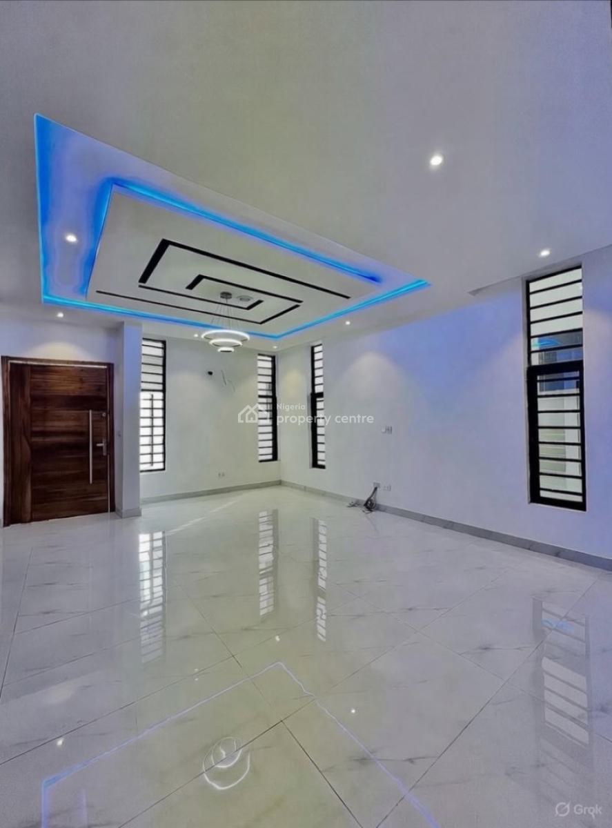Contemporary 4 Bedroom Detached Duplex with Bq, Chevron, Lekki, Lagos, Detached Duplex for Sale