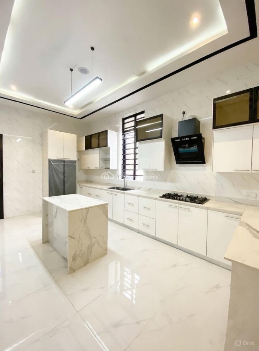 Contemporary 4 Bedroom Detached Duplex with Bq, Chevron, Lekki, Lagos, Detached Duplex for Sale