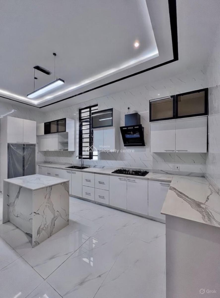 Contemporary 4 Bedroom Detached Duplex with Bq, Chevron, Lekki, Lagos, Detached Duplex for Sale