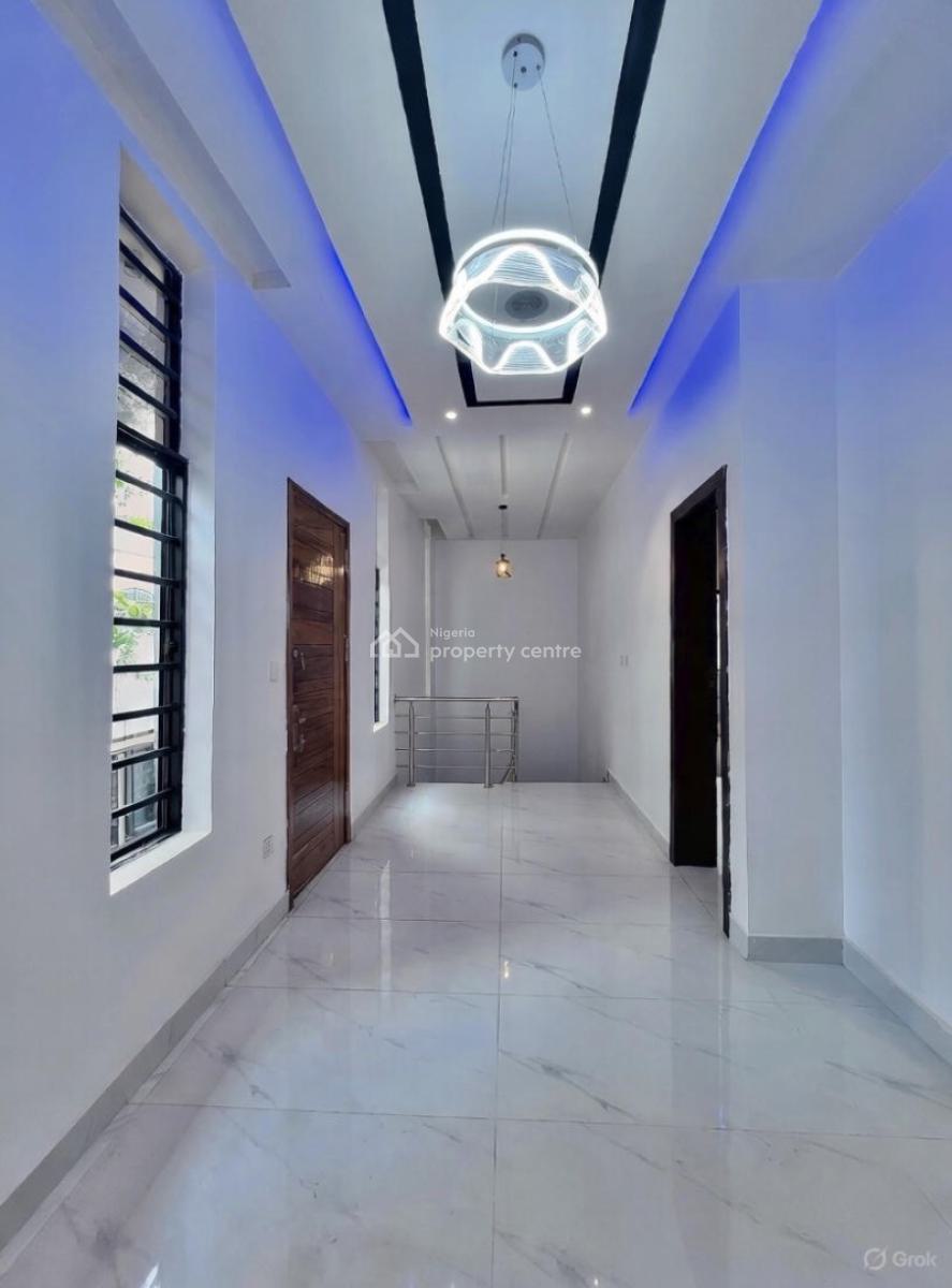 Contemporary 4 Bedroom Detached Duplex with Bq, Chevron, Lekki, Lagos, Detached Duplex for Sale