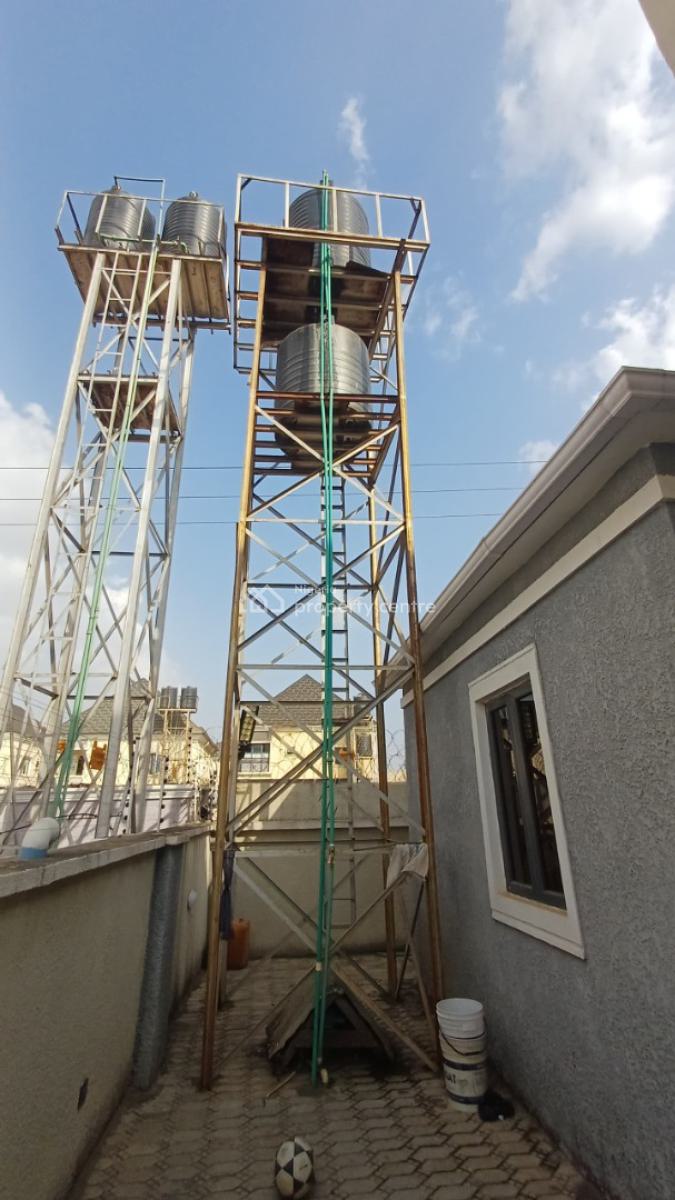 Luxury 4 Bedroom Duplex with 2bq and Gate House, Von Road, Lugbe District, Abuja, Detached Duplex for Sale