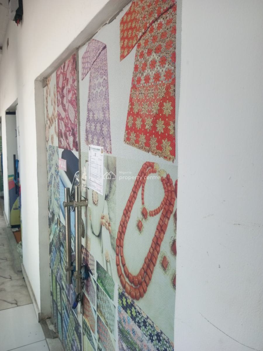 Shop Upstairs with Toilet Inside in a Complex and Busy Area, Agungi, Lekki, Lagos, Shop for Rent