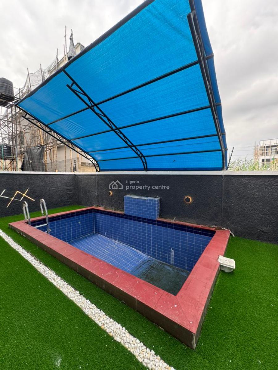 Magnificent 5 Bedroom Detached Duplex with Pool, Bq & Call to Access, Ajah, Lagos, Detached Duplex for Sale