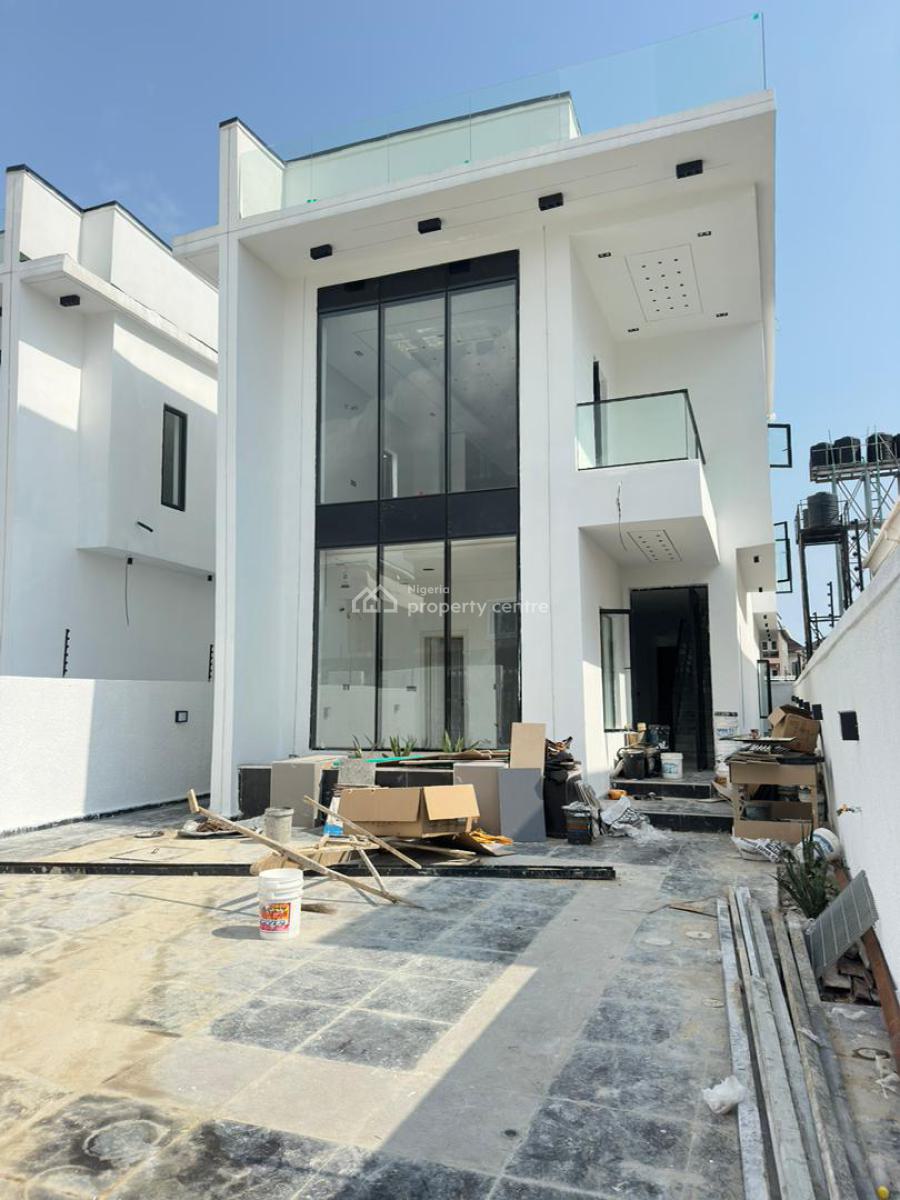 Spacious Luxury 5 Bedroom Detached Duplex with a Swimming Pool, Ikota, Lekki, Lagos, Detached Duplex for Sale