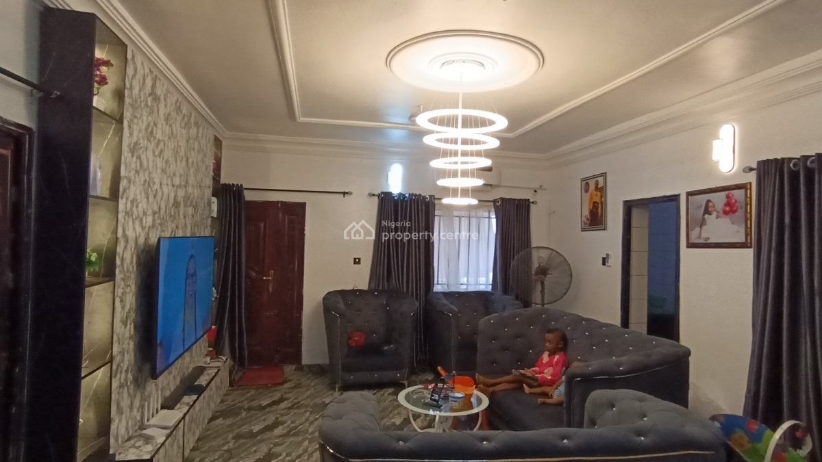 Standard 2 Bedroom Flat Pop Ceiling 3 Toilet 9ice Kitchen with Cabinet, Itele, Ado-odo/ota, Ogun, Flat / Apartment for Rent