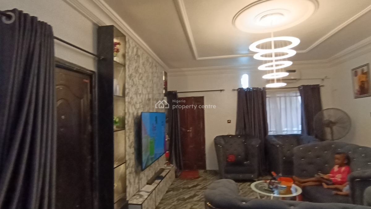 Standard 2 Bedroom Flat Pop Ceiling 3 Toilet 9ice Kitchen with Cabinet, Itele, Ado-odo/ota, Ogun, Flat / Apartment for Rent