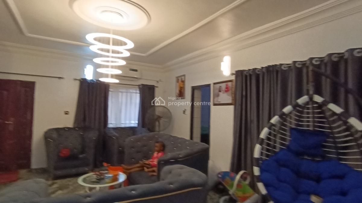 Standard 2 Bedroom Flat Pop Ceiling 3 Toilet 9ice Kitchen with Cabinet, Itele, Ado-odo/ota, Ogun, Flat / Apartment for Rent