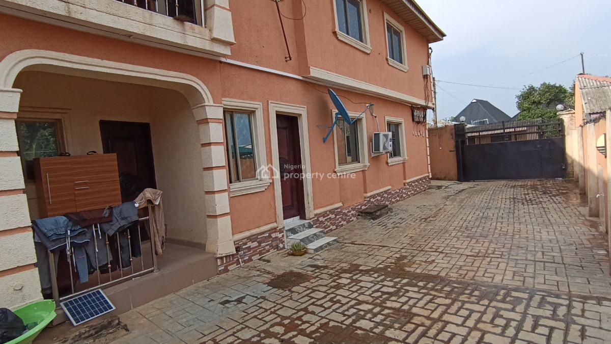 Standard 2 Bedroom Flat Pop Ceiling 3 Toilet 9ice Kitchen with Cabinet, Itele, Ado-odo/ota, Ogun, Flat / Apartment for Rent