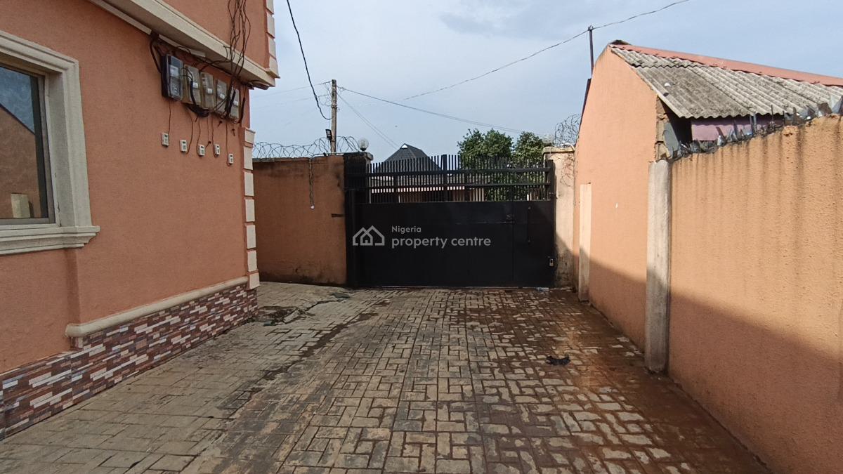 Standard 2 Bedroom Flat Pop Ceiling 3 Toilet 9ice Kitchen with Cabinet, Itele, Ado-odo/ota, Ogun, Flat / Apartment for Rent