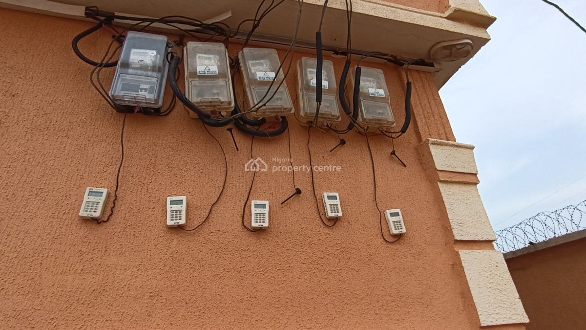 Standard 2 Bedroom Flat Pop Ceiling 3 Toilet 9ice Kitchen with Cabinet, Itele, Ado-odo/ota, Ogun, Flat / Apartment for Rent