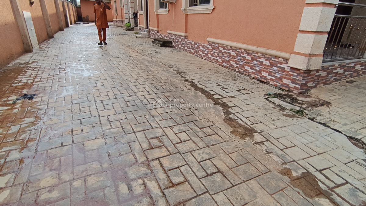 Standard 2 Bedroom Flat Pop Ceiling 3 Toilet 9ice Kitchen with Cabinet, Itele, Ado-odo/ota, Ogun, Flat / Apartment for Rent