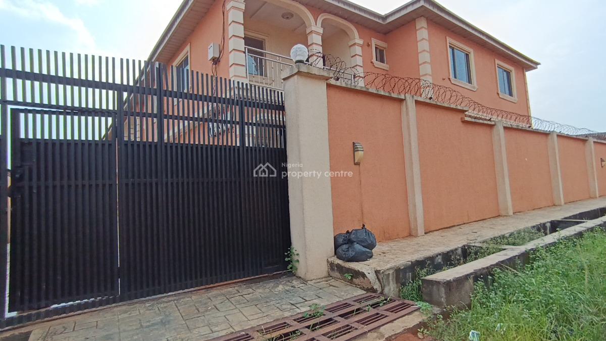 Standard 2 Bedroom Flat Pop Ceiling 3 Toilet 9ice Kitchen with Cabinet, Itele, Ado-odo/ota, Ogun, Flat / Apartment for Rent