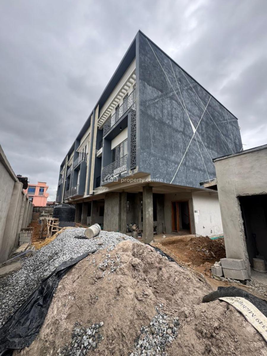 Newly Built 4‑bedroom Terrace Duplex, Ogba, Ikeja, Lagos, Terraced Duplex for Sale