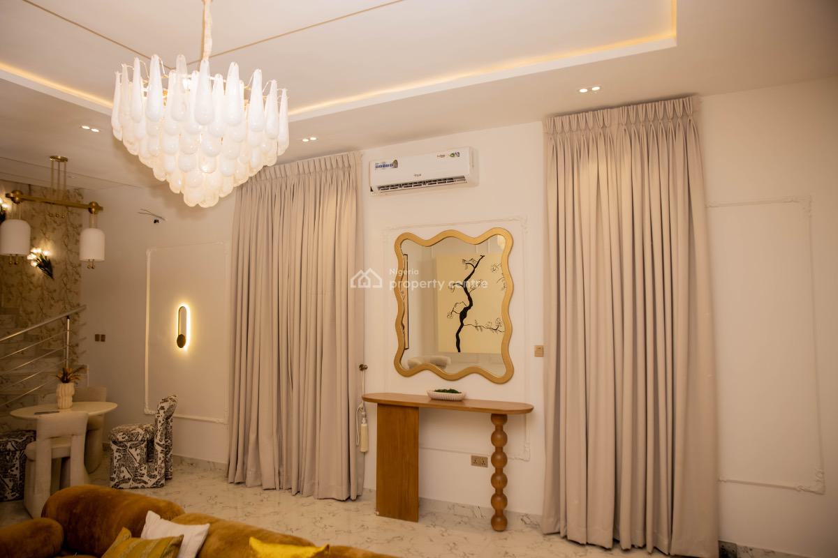 Luxury 4-bedroom Duplex, Crown Haven, Lekki, Lagos, House Short Let