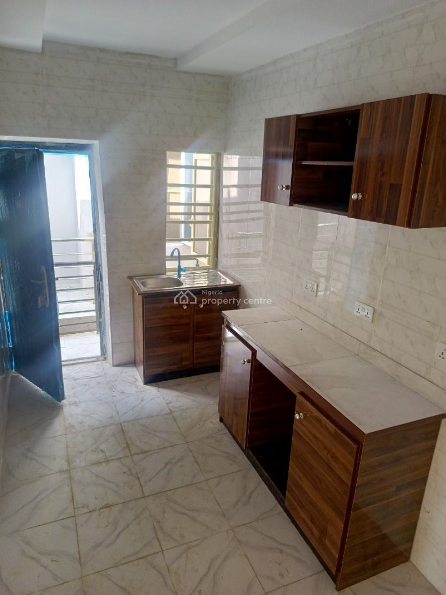 Brand New 2 Bedroom Flat Upstairs with Guest Toilet, Ogombo, Ajah, Lagos, Flat / Apartment for Rent