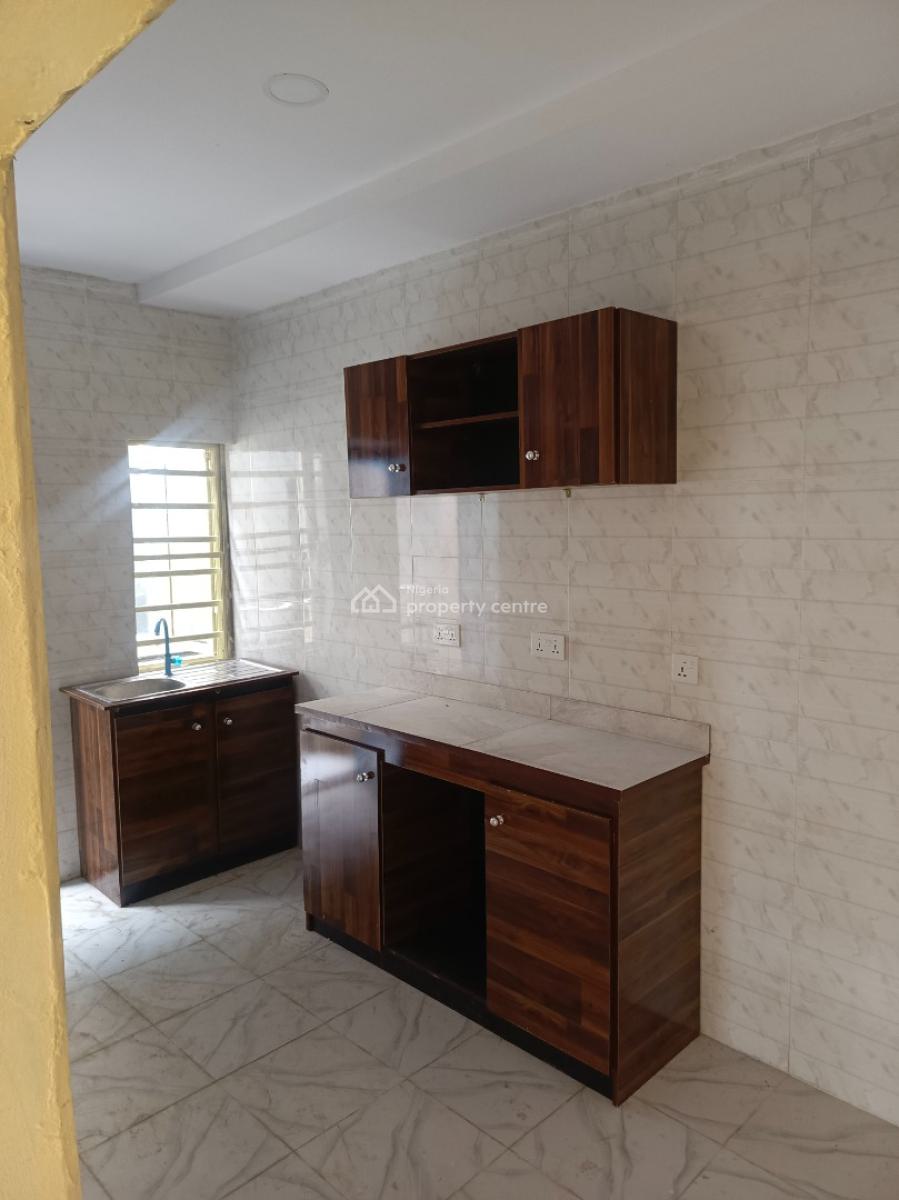 Brand New 2 Bedroom Flat Upstairs with Guest Toilet, Ogombo, Ajah, Lagos, Flat / Apartment for Rent