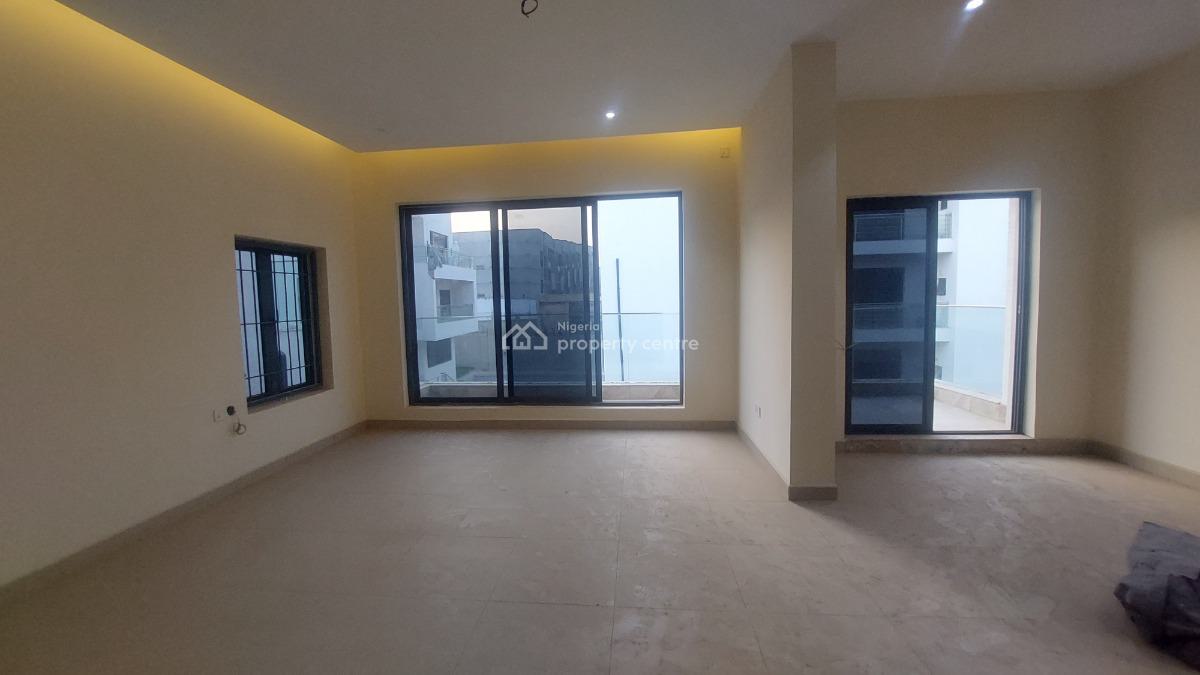 Newly Finished 5 Bedroom Serviced Terrace Duplex with Bq, Guzape District, Abuja, Terraced Duplex for Rent