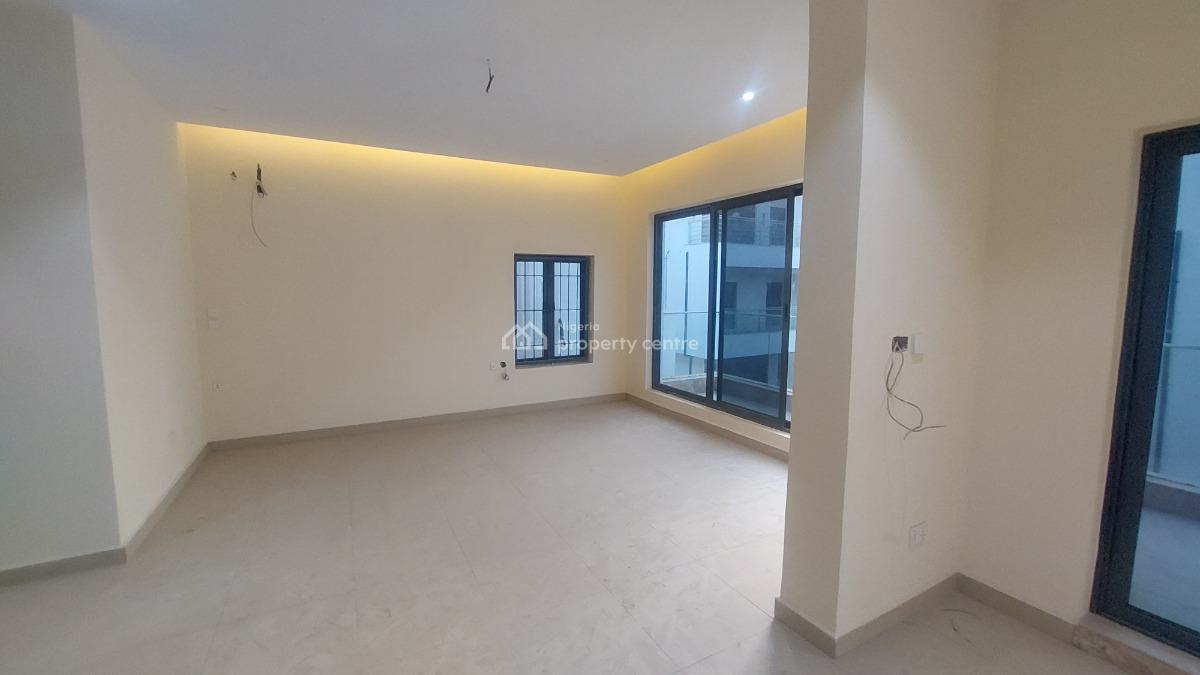 Newly Finished 5 Bedroom Serviced Terrace Duplex with Bq, Guzape District, Abuja, Terraced Duplex for Rent