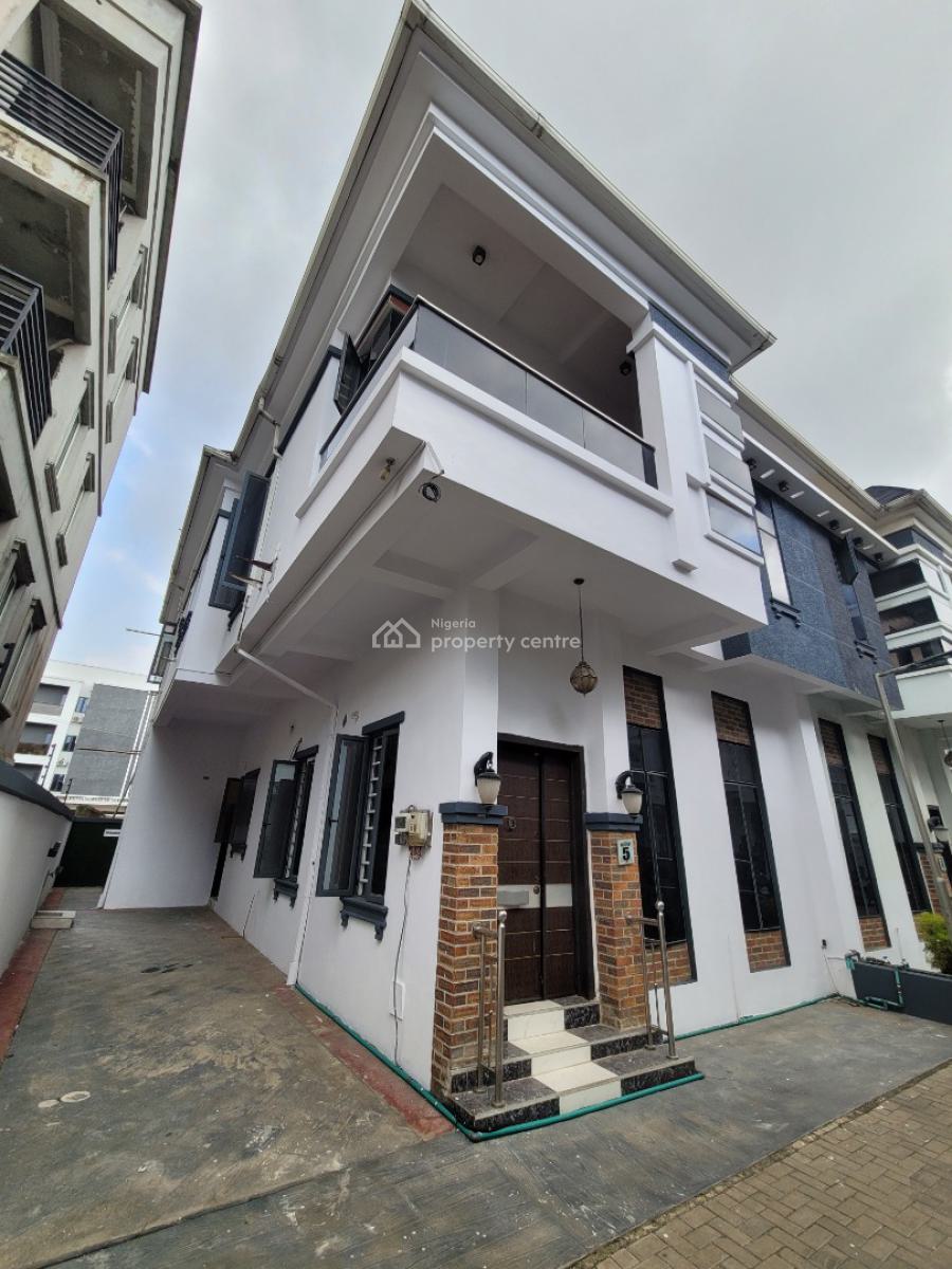 Luxury 4 Bedroom Semi-detached House with Bq, Admiral Gabriel Okoi Street, Ikate, Lekki, Lagos, Semi-detached Duplex for Sale